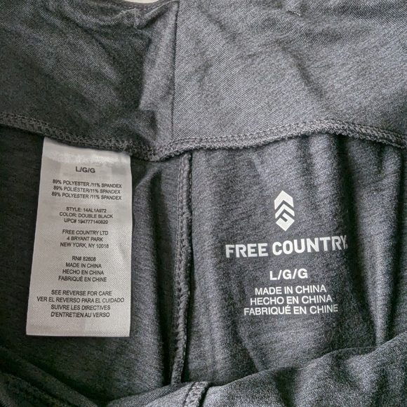Free Country Women's Base Layer Set Large - Picture 3 of 5